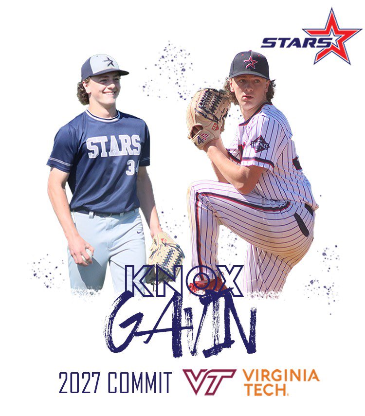 I’m excited to announce my commitment to Virginia Tech to continue my baseball and academic career. I would like to thank my parents <a href="/athletesaddict/">Athlete's Addiction</a> <a href="/colangelobasebl/">Mike Colangelo</a> <a href="/STARSBASEBALLVA/">STARS Baseball</a> <a href="/knoxie_baseball/">Connor Knox</a> <a href="/HokiesBaseball/">Virginia Tech Baseball</a> <a href="/kwhitts26/">Kyle Whitten</a> and everyone else who helped me get here. Go Hokies!!