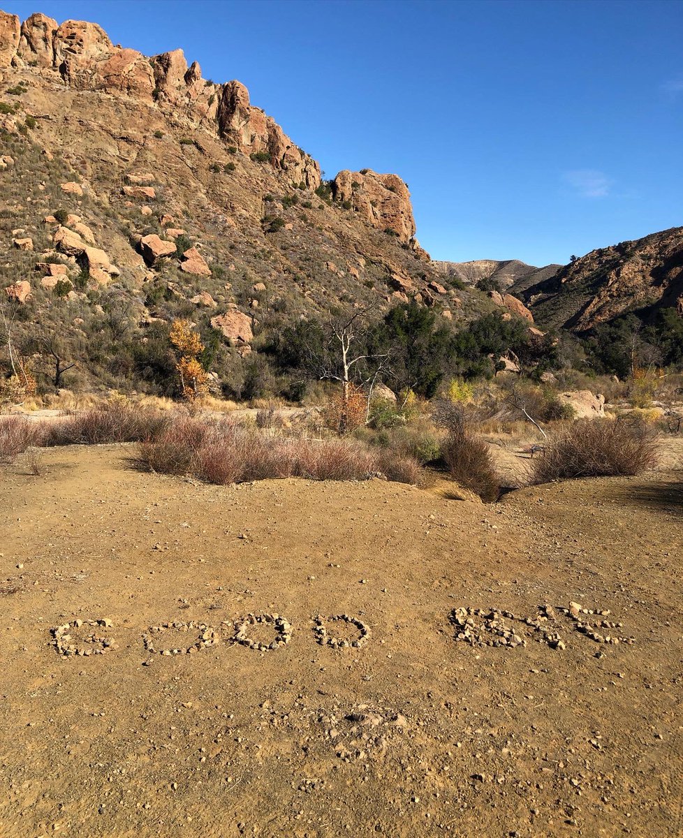 KimberStanphill's tweet photo. Hiking to the #Mash set was a fantastic and beautiful experience!  Thanks @PJSActor for having the best ideas!  #mashset #goodtimes #hikingadventures https://t.co/OTAS7yzSSe