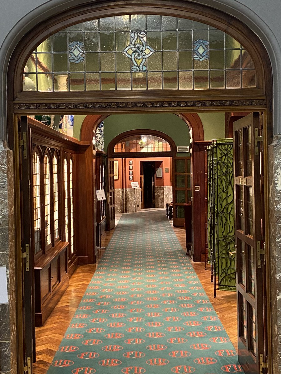 "Simplified Belgium reconsidered" event organized by <a href="/RethinkBelgium/">Rethinking Belgium</a> and the beautiful interior of Fondation Universitaire