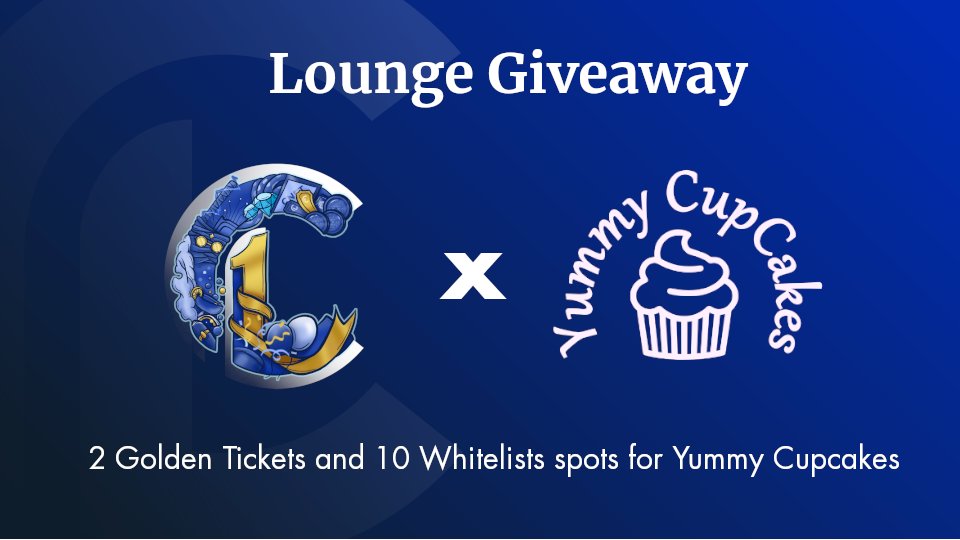 The Cardano Lounge (@cardano_lounge) on Twitter photo 💙 WHO LOVES CUPCAKES? 💙
@_YummyCupcakes has decided to reward some of the Loungers!
🔥 1 Ticket and 5 WL Spots on Twitter!
🔥 1 Ticket and 5 WL Spots for Ticket Holders!
To Qualify:
✅ Follow <a href="/Cardano_Lounge/">The Cardano Lounge</a> & @_YummyCupcakes
✅ Like and RT
✅ Tag a friend
#ADA #CNFT 💙 WHO LOVES CUPCAKES? 💙
@_YummyCupcakes has decided to reward some of the Loungers!
🔥 1 Ticket and 5 WL Spots on Twitter!
🔥 1 Ticket and 5 WL Spots for Ticket Holders!
To Qualify:
✅ Follow <a href="/Cardano_Lounge/">The Cardano Lounge</a> & @_YummyCupcakes
✅ Like and RT
✅ Tag a friend
#ADA #CNFT