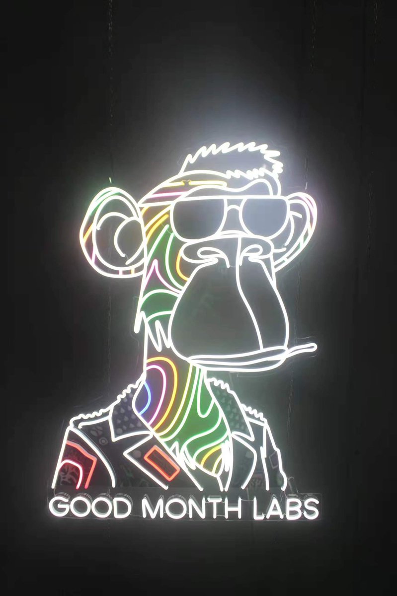 web3led's tweet photo. Todays Sign of the Day:
Has to be one of my recent favourites of @goodmontheth and their Trippy @BoredApeYC !
#neonapes #bayc #nft #boredape https://t.co/SUkQxKcU0l