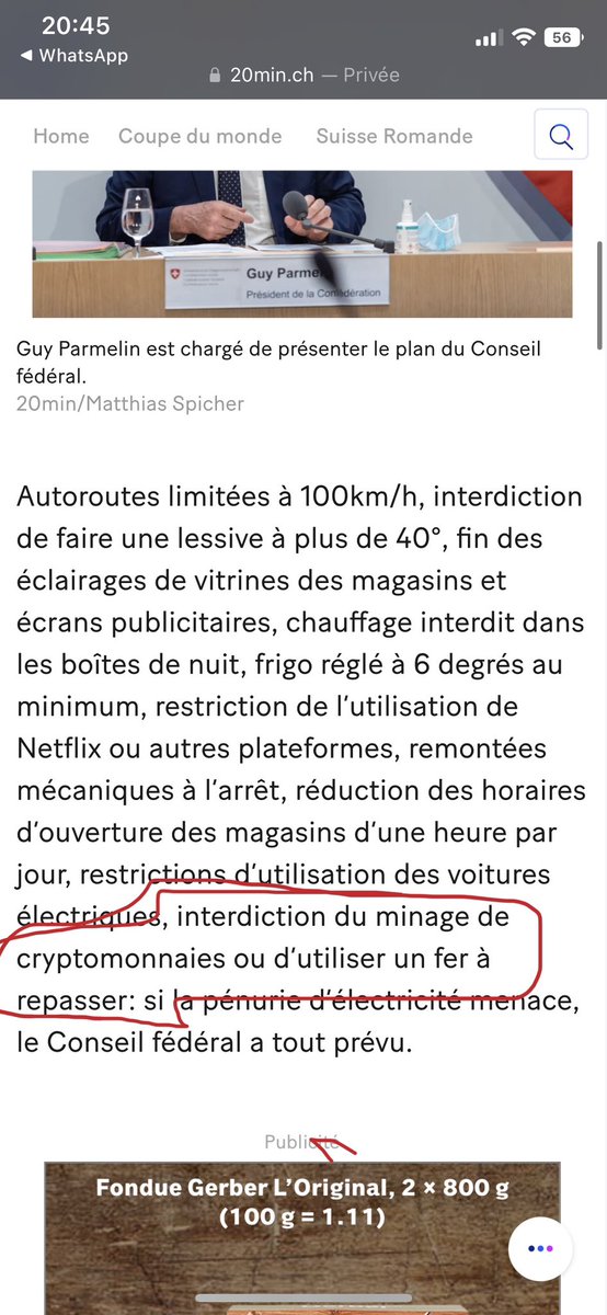 RomainSprengers's tweet image. ⚡️🪫 Mais LOL 😅

Le gouvernement 🇨🇭 a présenté son plan par étapes en cas de risque de pénurie d’électricité⚡️. 

🥸Le projet est mis en consultation express. 😏😂! #Crypto #Minage 

Source: 20min.ch/fr/story/si-la…