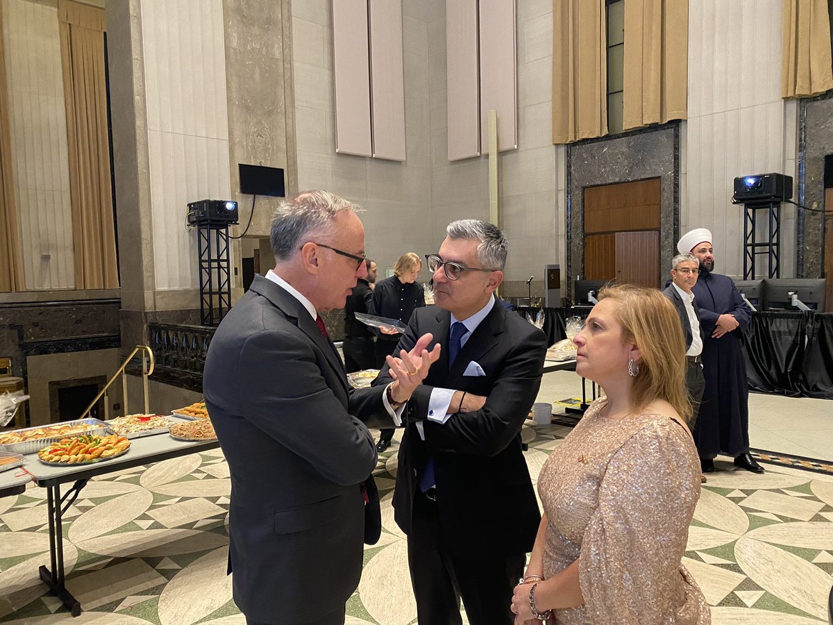 Rob_Oliphant's tweet photo. Canada-Lebanon relations are strengthened by strong people-to-people ties. Wonderful to join Lebanon's Ambassador H.E. Fadi Ziadeh &amp; colleagues to celebrate Lebanese Independence Day. Many thanks to @F_ElKhoury for his leadership in advancing our two countries' friendship. https://t.co/xoWjGHDpwL