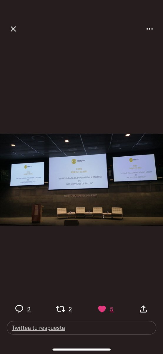 elena_om78's tweet photo. Evaluación de la Gestión Sanitaria del año 2022, en el gran Foro FES, donde he tenido la suerte de presentar el Protocolo de Urgencias de Talavera para ENM/ER, elegido para recibir el reconocimiento de la Fundación por buenas prácticas en Sanidad. @feconomiaysalud @SanidadCLM https://t.co/9yTrc5qj8Z