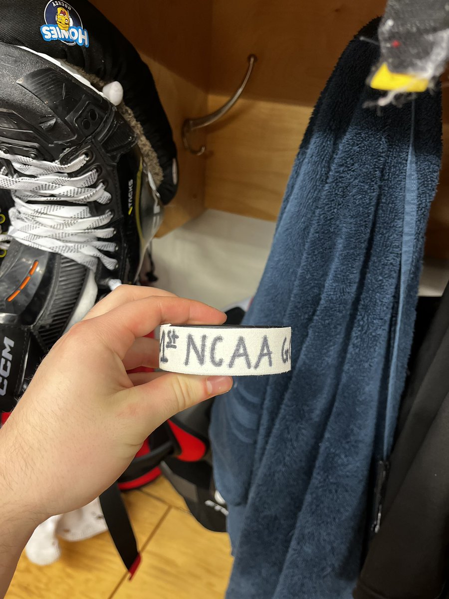 Congrats to our <a href="/EHL_Hockey/">Eastern Hockey League</a> 2 year vet, captain, and champion <a href="/KargesJack/">Jack Karges</a> on his first NCAA goal last night for <a href="/MSOE_Raiders/">MSOE Raiders</a> !  Way to go Kargy!  #LetsGo #FinishedBusiness