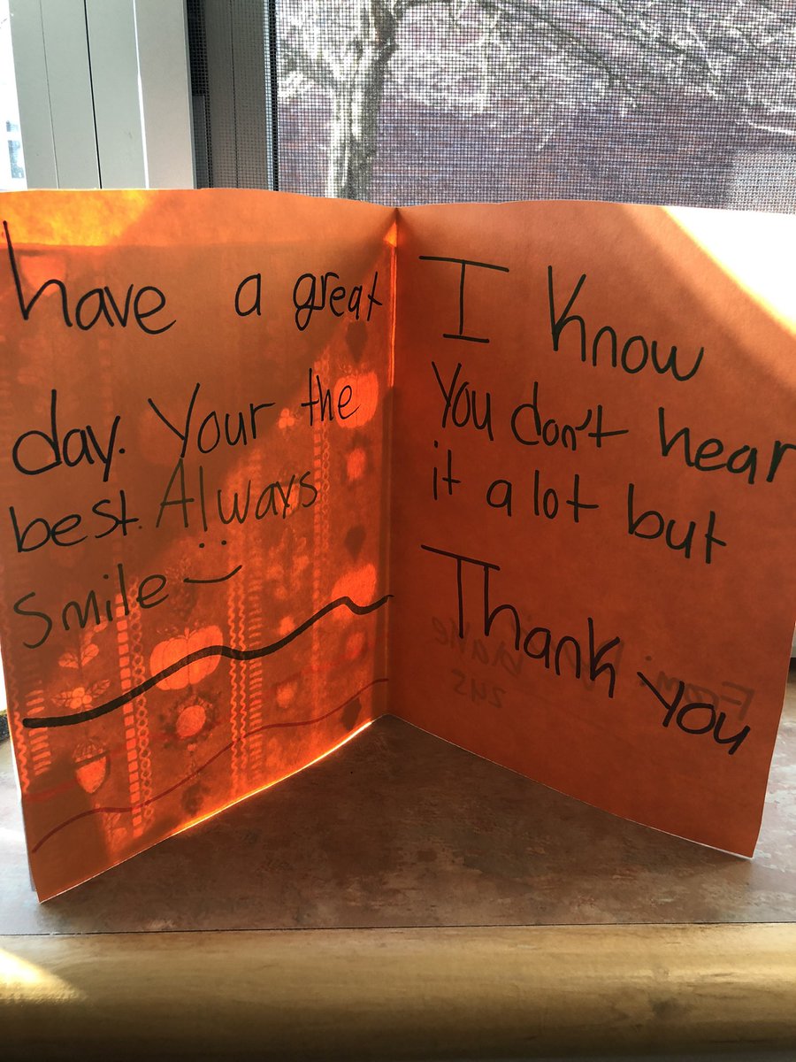 PHSMrsRizzo's tweet photo. Sweet Thanksgiving words from my student.😍 Happy Thanksgiving! ❤️🦃❤️ #rizzo247245 #turkey #grateful https://t.co/GAd2owgu51