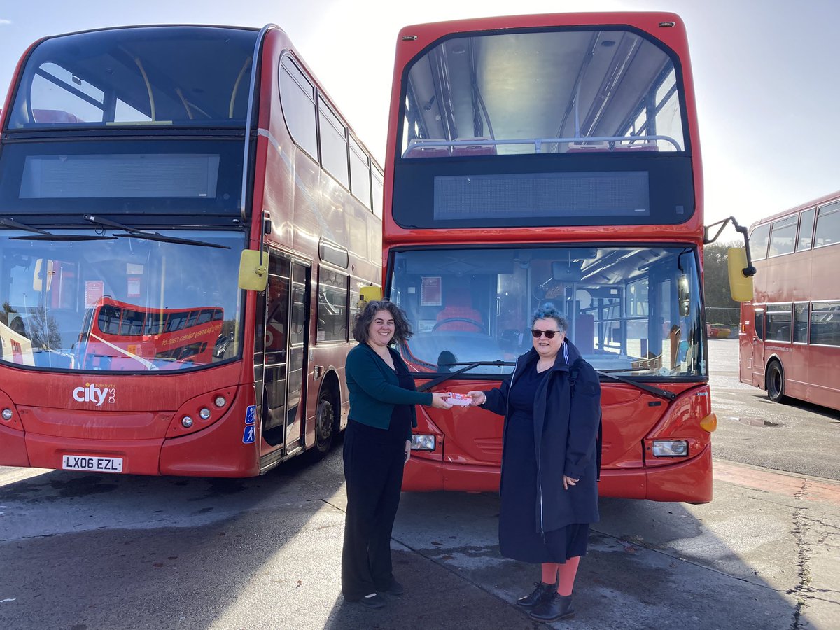 Massive thank you to <a href="/PlymouthCityBus/">Plymouth City Bus 2</a> who have donated 100 day riders to enable the young people we are supporting this Christmas to catch the 59 bus to use the tickets donated by <a href="/DartmoorZoo/">Dartmoor Zoo</a>. All part of a fabulous effort by <a href="/KathPlymDep/">Kath (She/Her/Hers)</a> and <a href="/coopuk/">Co-op</a> 
#ItsWhatWeDo