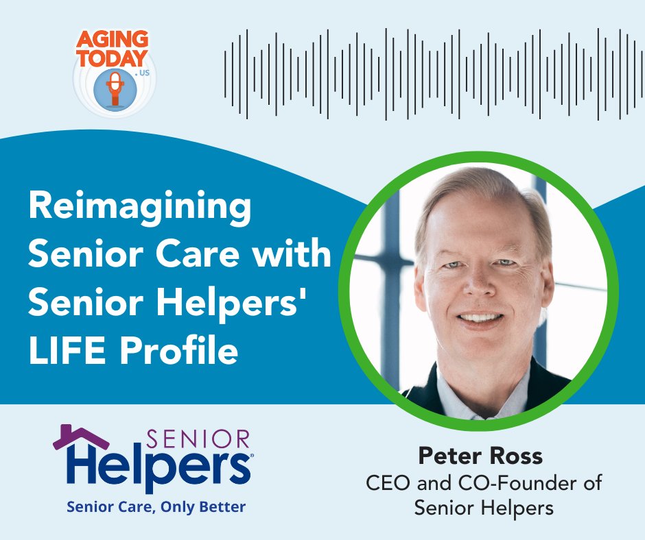 SrHelpersNatl's tweet photo. Check out Aging Today's most recent podcast featuring Senior Helpers CEO and Co-Founder, Peter Ross, to learn more about how we're shaping the future of in-home care with our LIFE Profile Assessment Tool.
#agingtoday #seniorcare #lifeprofileassessment
https://t.co/iHnj7p6nFp https://t.co/OLINK3Yz0Y