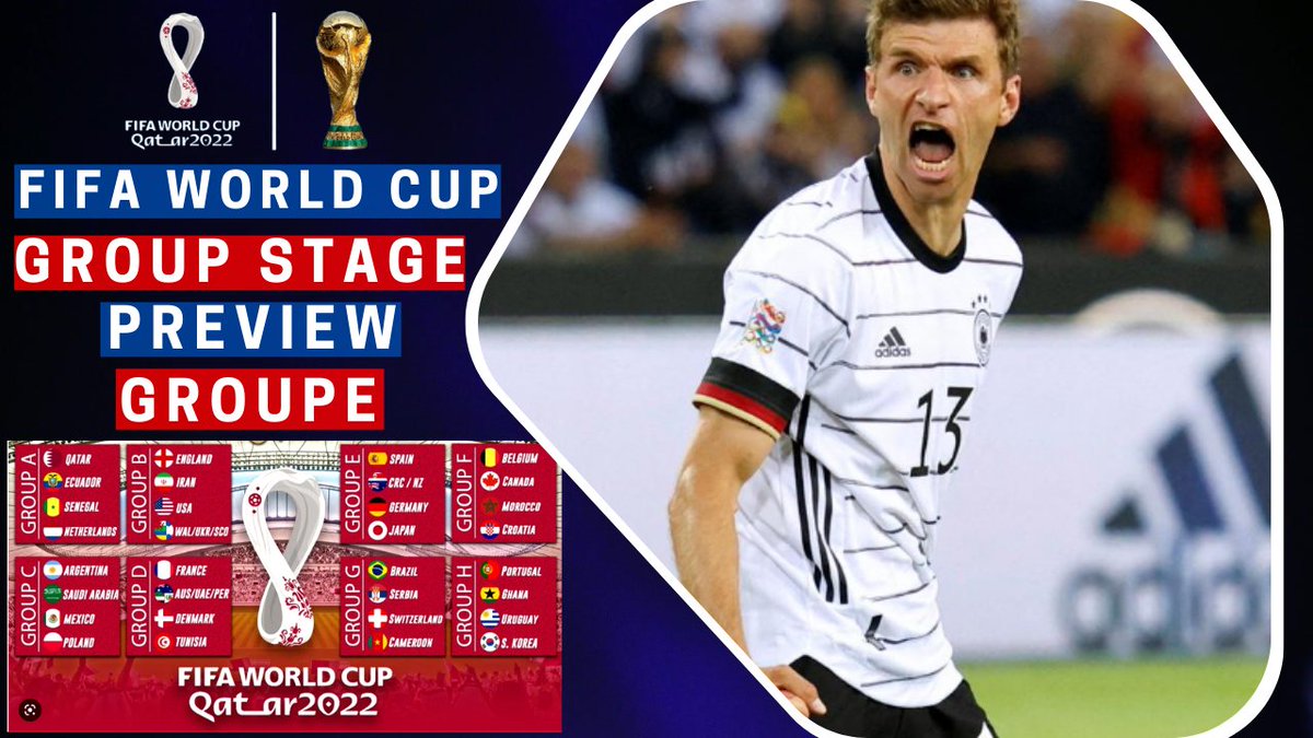 Taglinefilms_'s tweet photo. Preview of the FIFA World Cup 2022 Group Stage in Group E and who will advance out of this group? Click 👉 https://t.co/yPF1m3ftCw Join the conversation in the comments section below.
.
.
.
.
#WorldCup2022 #Qatar2022 #QatarWorldCup2022 #Germany #GermanyJapan #SpainVsCostaRica https://t.co/Xsl2TQBQ4I