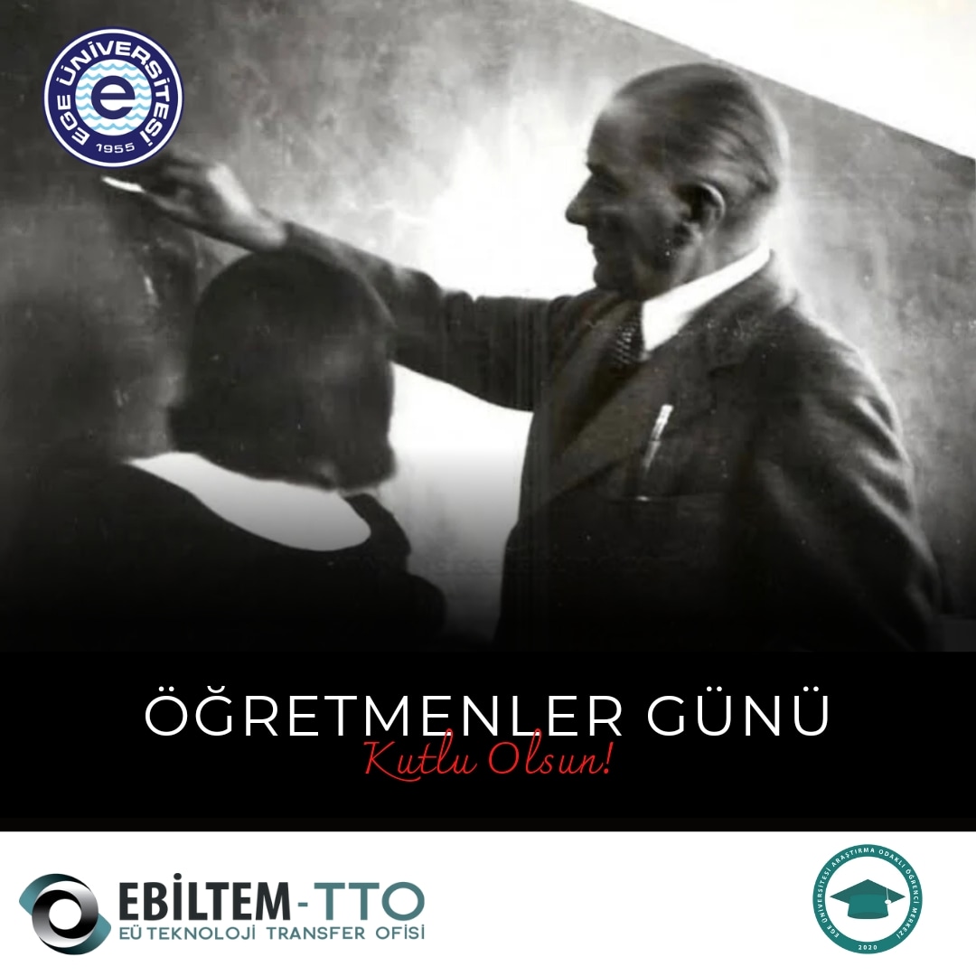 #24KasımÖğretmenlerGünü #EgeÜniversitesi <a href="/UniversiteEge/">Ege Üniversitesi</a> <a href="/ProfNecdetBudak/">Prof.Dr.Necdet BUDAK</a> <a href="/ebiltemtto/">EBİLTEM-TTO</a>