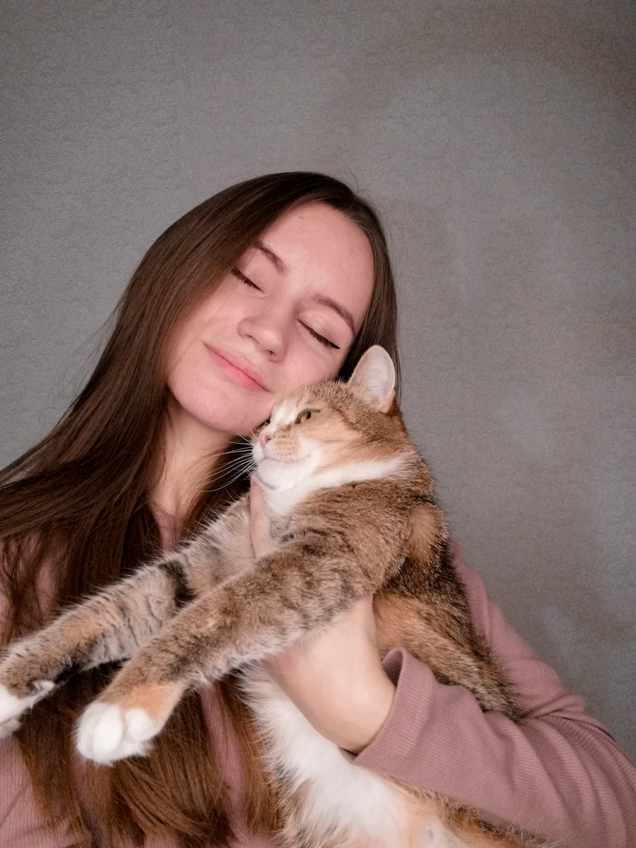 Мой котёночек 💔
