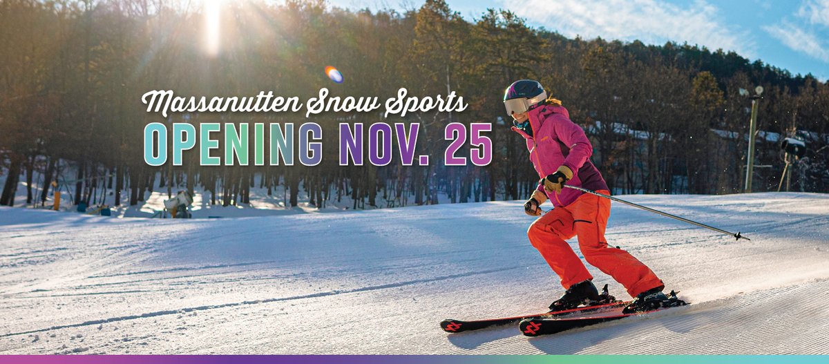 We're opening for snow sports on Friday, November 25! Grab your lift and snow tubing tickets now at massresort.com/play/snow-spor… and we'll meet you on the mountain.