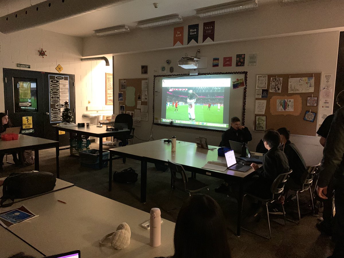 lisakdumont's tweet photo. @Ridley_College Lower and Middle School is hooked on the World Cup! #RidleyLS #RidleyMS #FIFAWorldCup2022 #CanMNT https://t.co/tIS3tYCuPQ