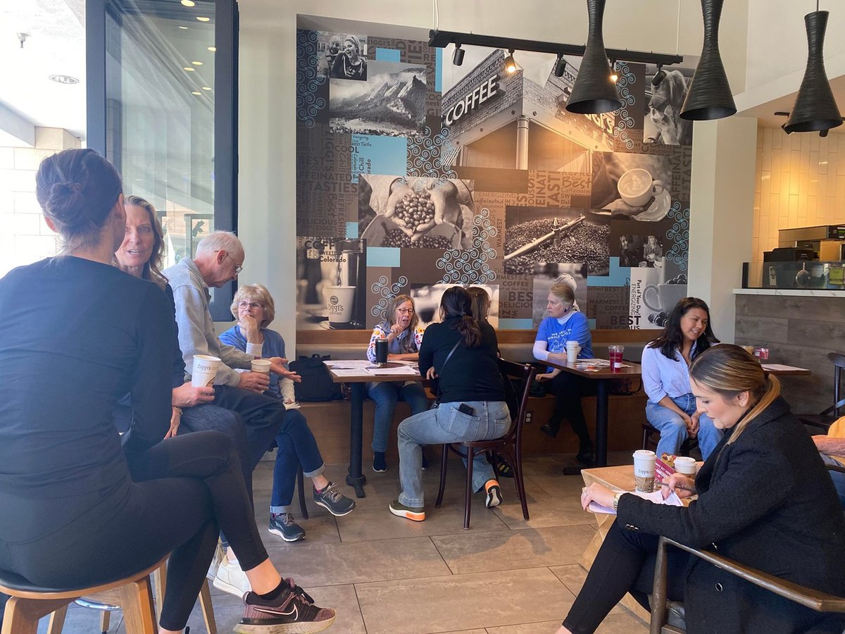 HomelessnessOC's tweet photo. WOW! We were so energized by the turnout of passionate community members across Orange County for #HHWeekOC Coffee Talks last week to discuss the question, "Is Housing a Human Right?" Thank you so much to everyone who came out to share their voice!
#EndHomelessnessOC https://t.co/KKuNjPvydK
