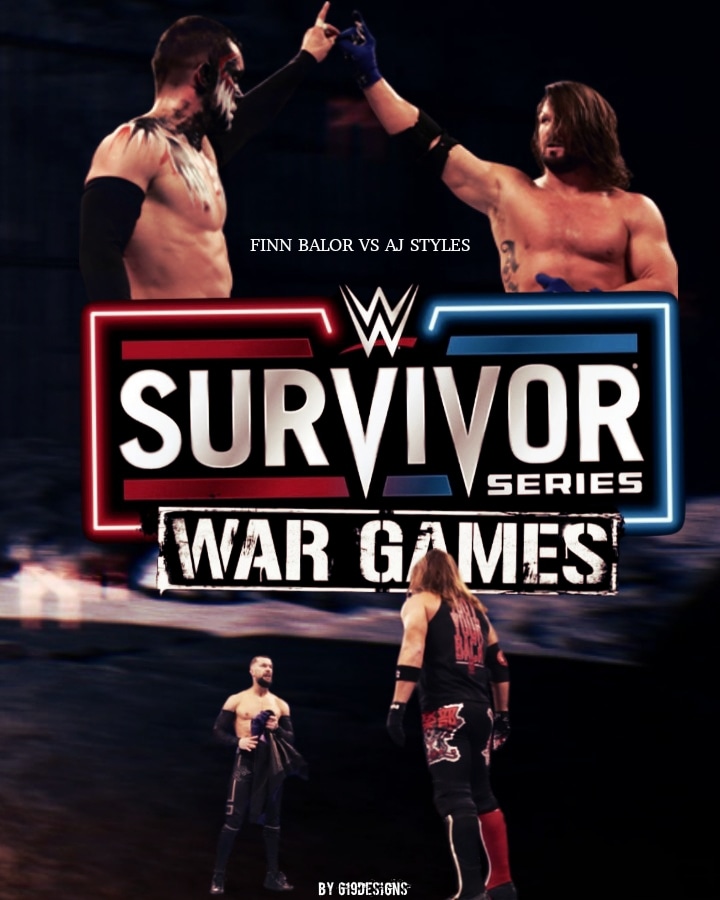 619designs's tweet photo. New 619designs of @FinnBalor vs @AJStylesOrg 
#theprince #judgmentday #finnbalor #thephenomenal #TheOC #ajstyles #SurvivorSeriesWargames #619designs https://t.co/Yumy0hcDov