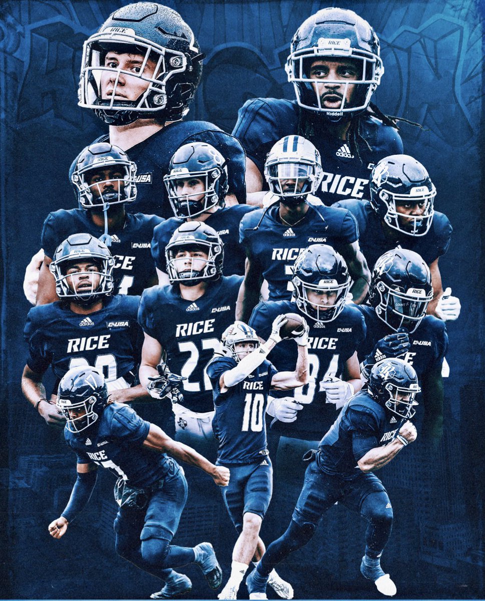 #wideoutwednesday What a blessing to be able to coach a group like this. They make my job easy. I can’t wait to watch them ball out on Saturday! 🦉<a href="/RiceFootball/">Rice Football</a> #rideouts