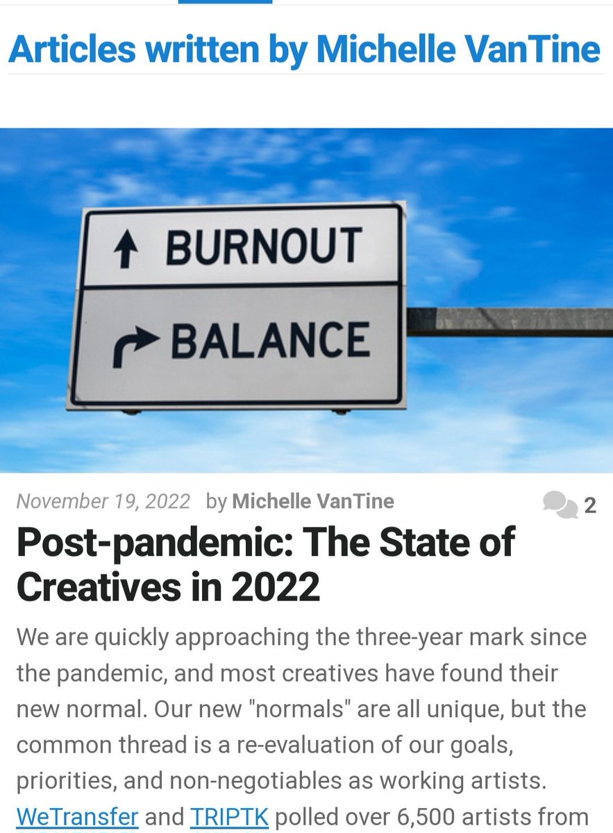 Fascinating article by <a href="/WeTransfer/">WeTransfer</a> on the state of creatives post pandemic. I read the 57-page article and summarized it for <a href="/fstoppers/">fstoppers.com</a>. See how well you do on my pop-quiz! #photography #wetransfer