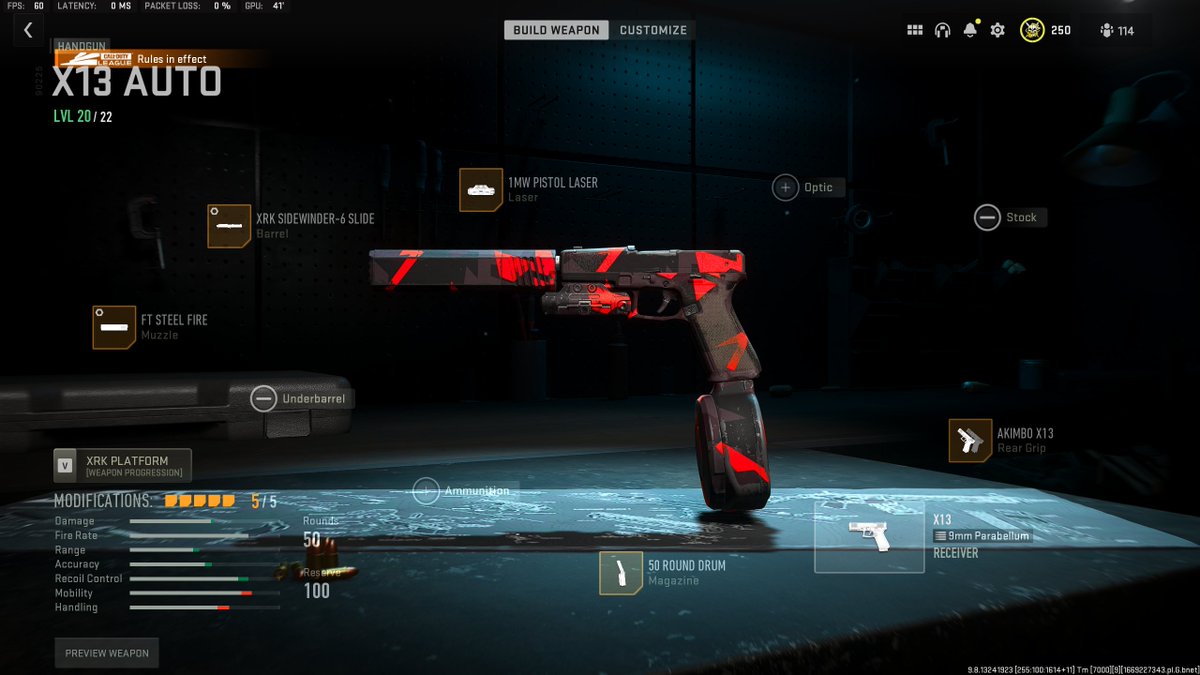 WarsZ's tweet photo. BEST X13 (Machine pistols) AKIMBO CLASS AND WEAPON TUNING! 🔥 https://t.co/oQBya5ay1u