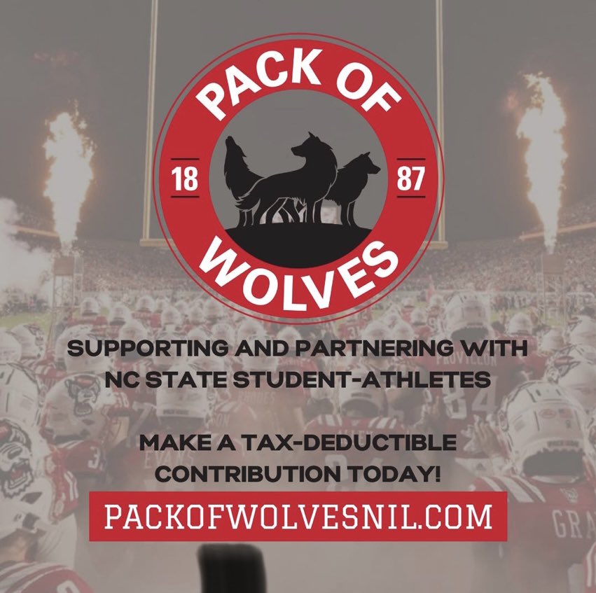 It’s that time of the year again and making a tax-deductible donation to Pack of Wolves is a great way to combine your love for NC State athletics with your end-of-year giving. Learn more and make your gift today at @packofwolvesnil
