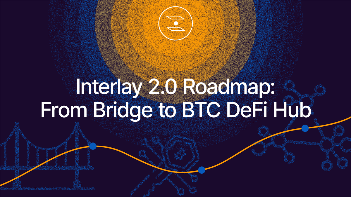 The Interlay 2.0 Roadmap is here 🗺 The reliance on centralized exchanges,  CeFi, and wrapped assets is a massive threat to the future of crypto. The  world needs a trustless DeFi hub