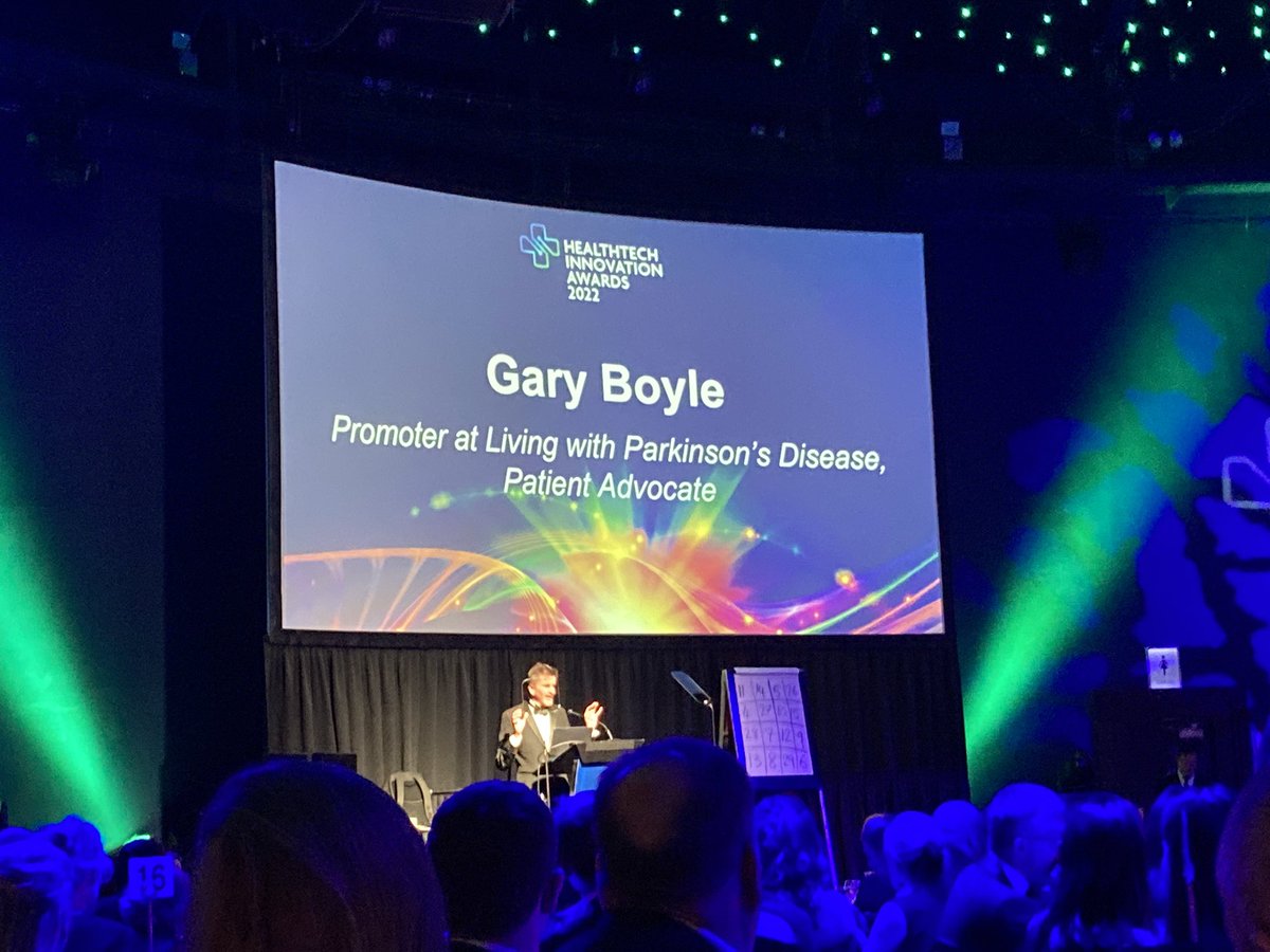 Salaso_'s tweet photo. Inspirational words from @Gfboyle1 at @HealthTech_IRL #Healthtech22 awards. Benefits of Irish set dancing for Health and Well-being! https://t.co/8ycn0ecJiq