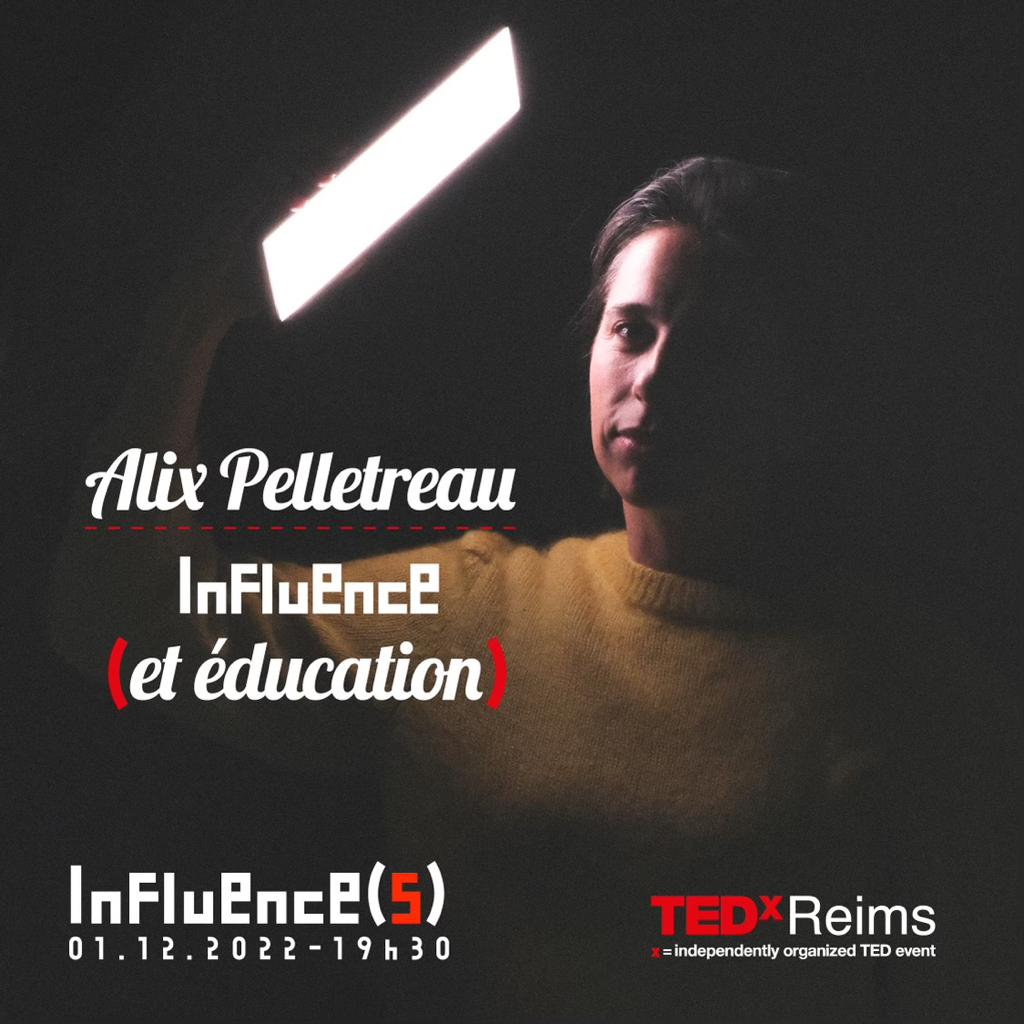 🎤Alix Pelletreau🎤Fondatrice et directrice du Cours Colibri, membre du réseau Espérance banlieues nous révélera l'influence positive de l'école.

✔️Retrouvez là en direct le 1er décembre au #centresdescongrès de #Reims et en streaming sur tedxreims.fr