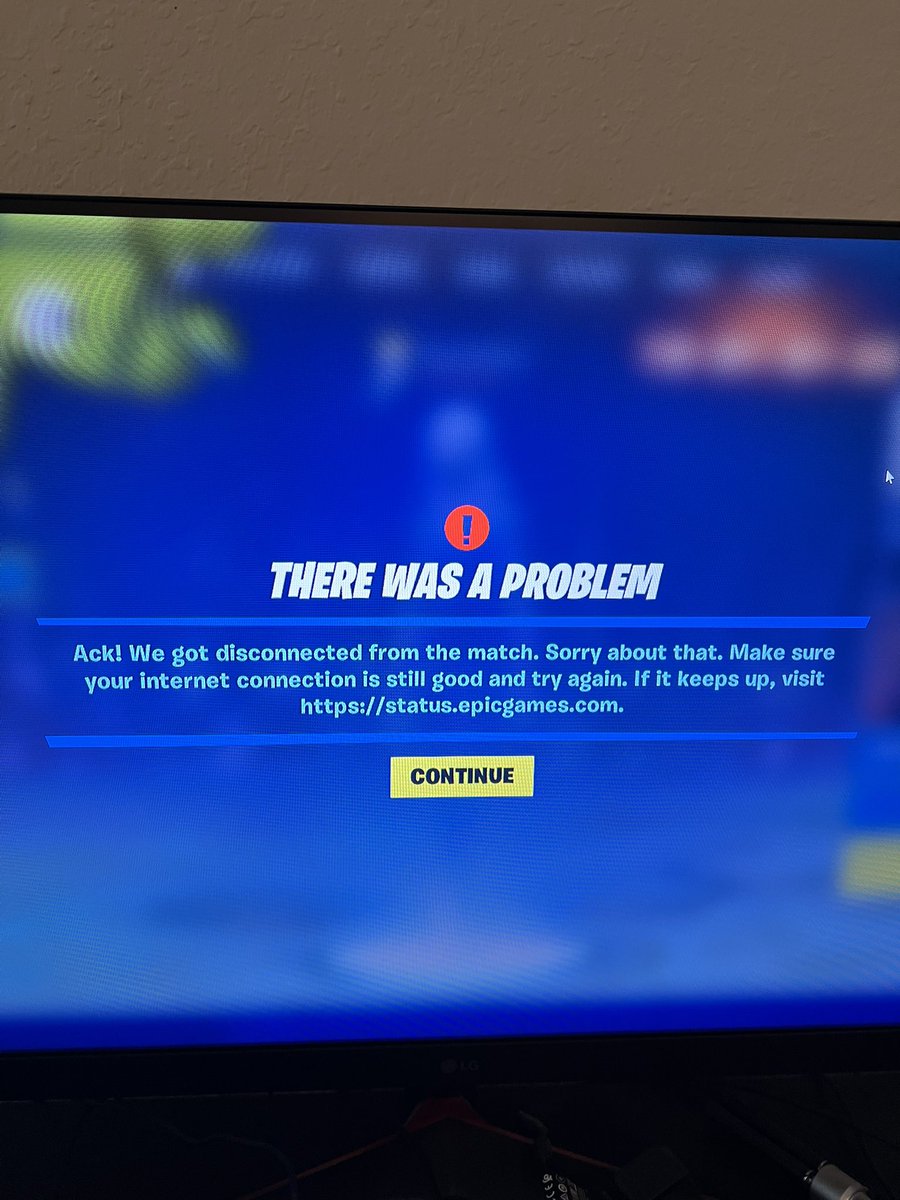 ReaperxGrim's tweet photo. @FortniteGame I literally keep getting kicked mid match. Doesn’t matter if I’m alone or with friends. It’s not my isp, I’ve already tested. This just started happening last night https://t.co/NI2xNojwaL