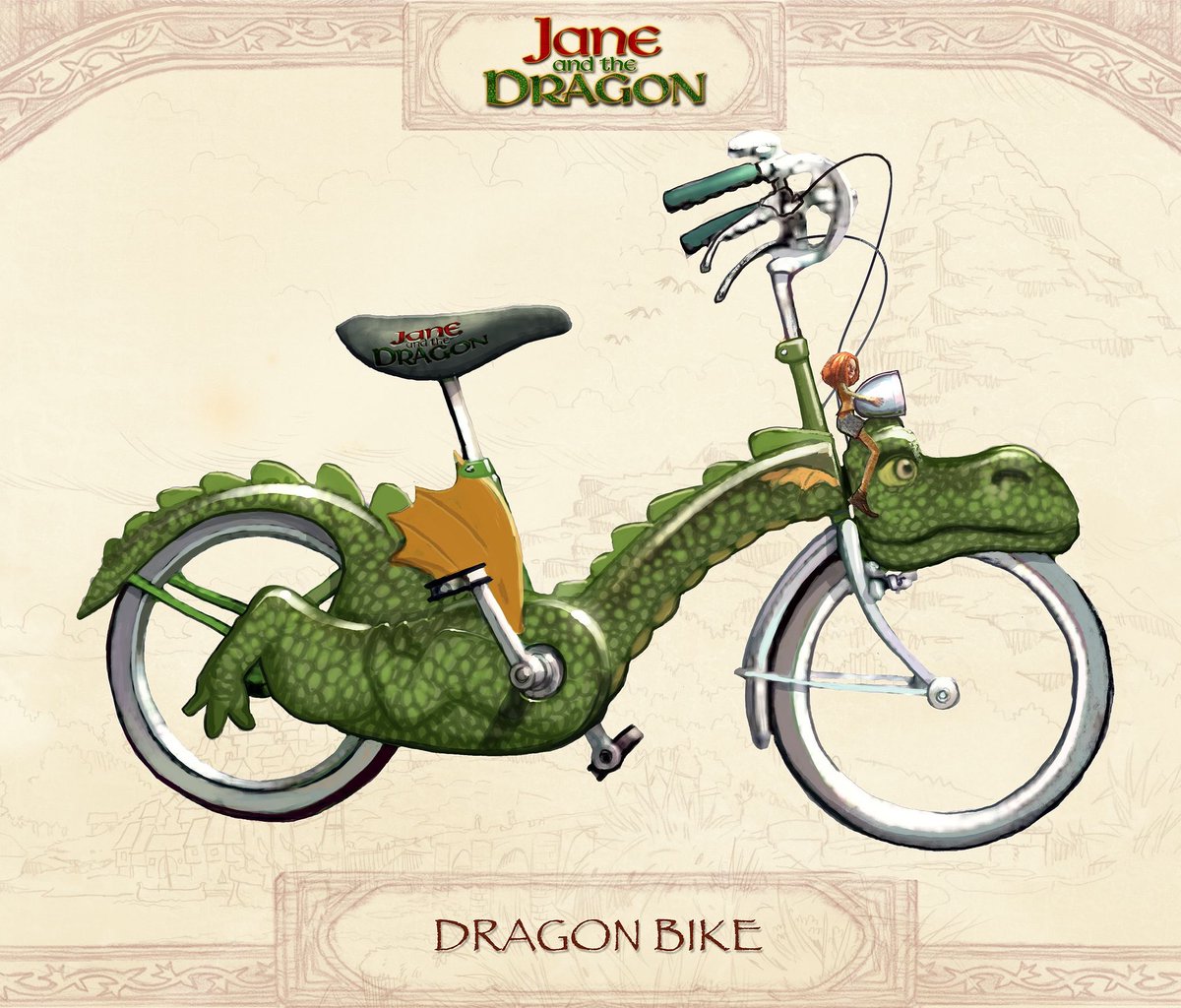 Imagine cruising through your neighbourhood on this!