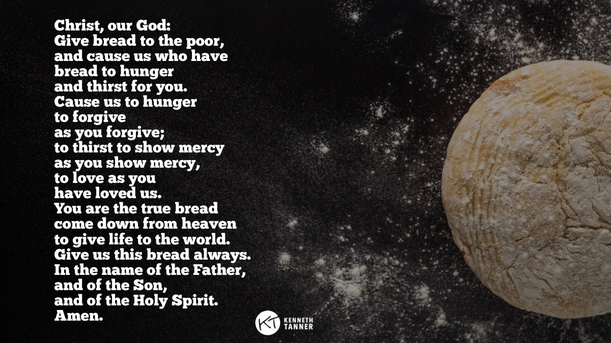 This is a meal grace to say together. It’s a prayer that’s changed down the years, as all our prayers do, but this is how I pray it now. It articulates our gratitude and joy, as a family and in our wider community at table. A very blessed Thanksgiving to you and yours. Kenneth+