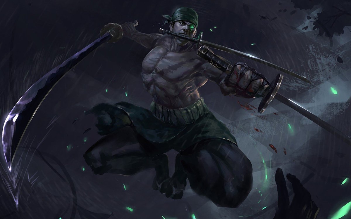 Kawamatsu95's tweet photo. Roronoa Zoro : La légende aux 3 sabres ! #ONEPIECE 

- Thread ⬇️ https://t.co/RO5BKrzQRd
