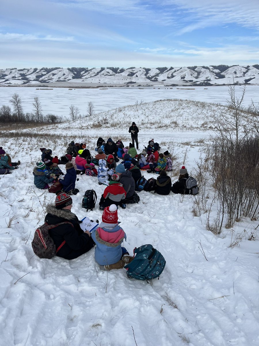 GarnerLarissa's tweet photo. We conquered the valley and saw buffalo up close and personal. So proud of #landbased @CentennialSchoo. The students very courageous and resilient! https://t.co/jkcAgQoyPy