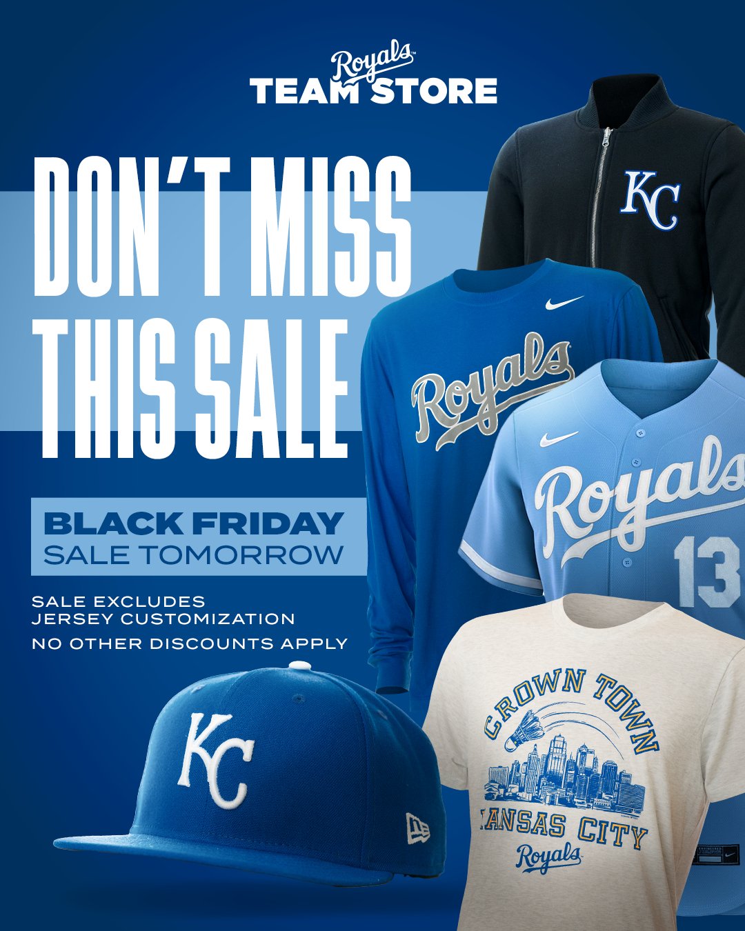 Kansas City Royals on X: Get 40% off at the @royalsteamstore