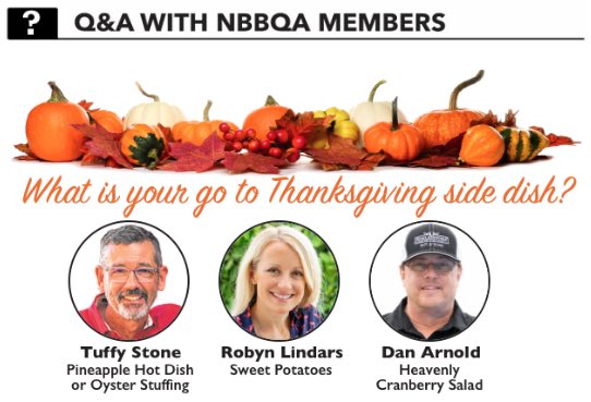 NBBQA (@nbbqa) on Twitter photo What is your go to Thanksgiving side dish? Comment below!!
Hereās NBBQA members <a href="/tuffystone/">Tuffy Stone</a> , <a href="/GrillGirlRobyn/">Robyn Medlin Lindars</a> , and Dan Arnold (<a href="/SuckleBusters/">SuckleBusters</a>) go to side dishes!!
#nbbqa #nbbqamember What is your go to Thanksgiving side dish? Comment below!!
Hereās NBBQA members <a href="/tuffystone/">Tuffy Stone</a> , <a href="/GrillGirlRobyn/">Robyn Medlin Lindars</a> , and Dan Arnold (<a href="/SuckleBusters/">SuckleBusters</a>) go to side dishes!!
#nbbqa #nbbqamember
