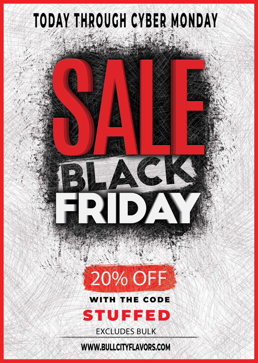 Bull City Flavors Black Friday and Cyber Monday Sale Starts Now! - mailchi.mp/bullcityflavor…