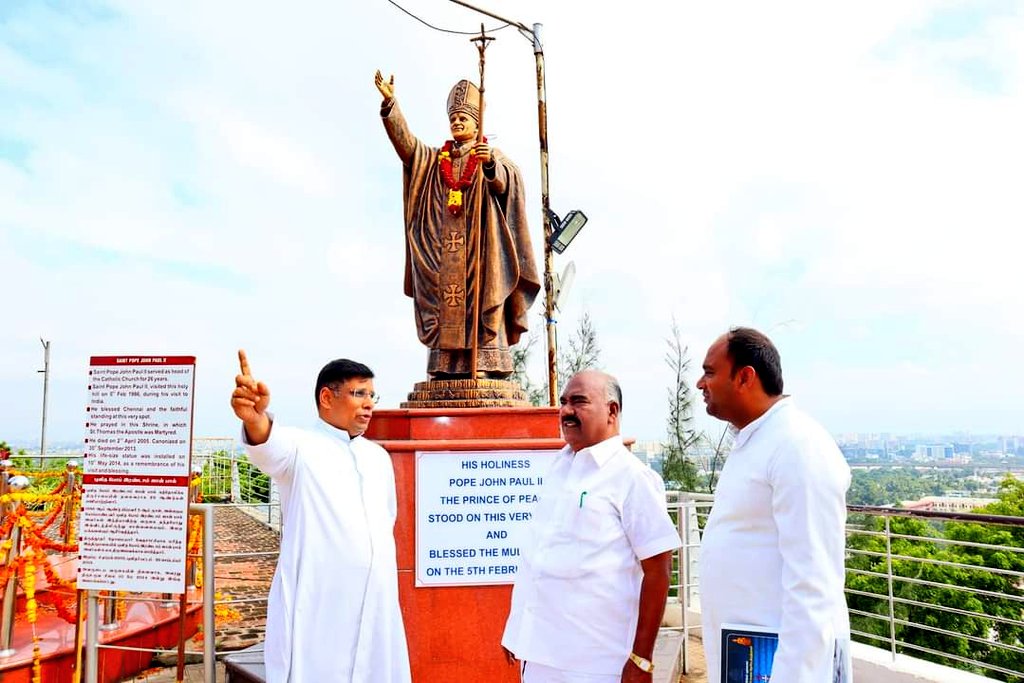 GingeeMasthan's tweet photo. நூறாண்டுகள் பழமையான 3 தேவாலயங்கள் மற்றும் 3 தர்காக்கள் பழுது பார்த்து மராமத்து செய்வதற்காக தலா 2 கோடி வீதம் 12 கோடி ரூபாயை மாண்புமிகு தமிழ்நாடு முதலமைச்சர் @mkstalin அவர்கள் நிதி ஒதுக்கீடு செய்துள்ளார்கள்.

மூன்று தேவாலயங்களில் ஒன்றான,
(1/2) https://t.co/cIIsitClbk