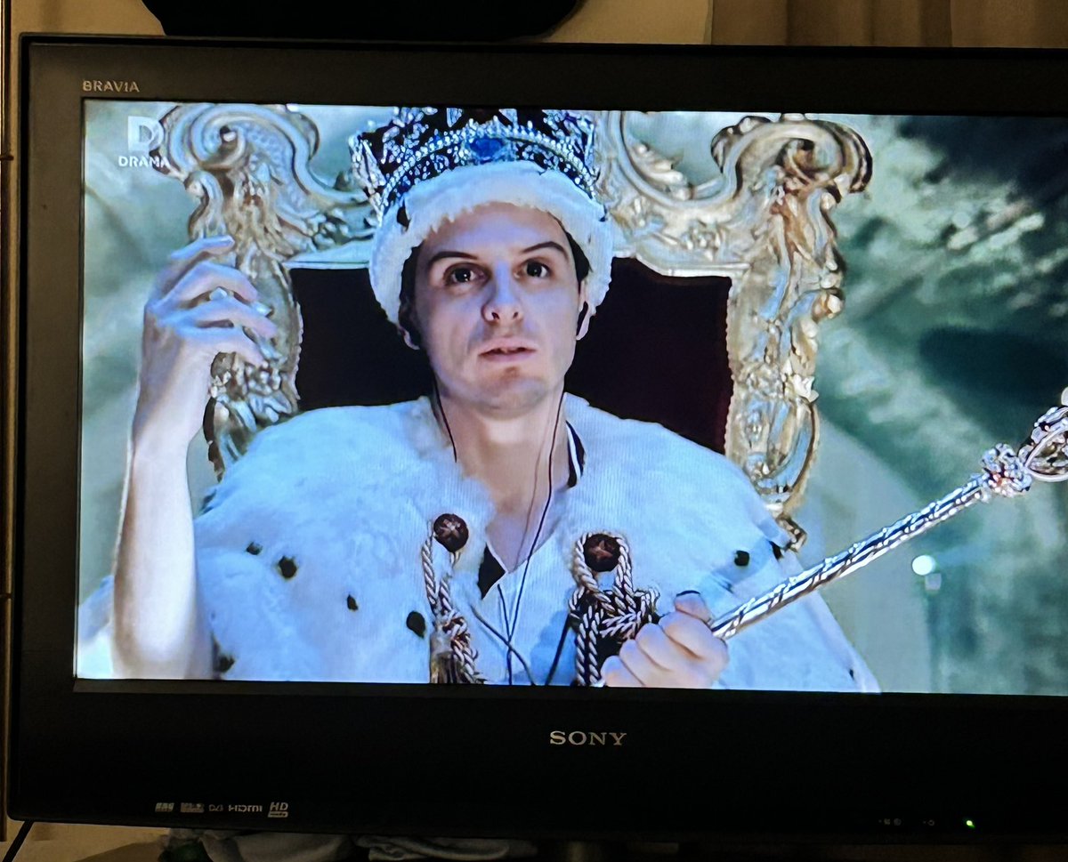 Helen_Andrew_'s tweet photo. I know it’s Doctor Who day but the best episode of Sherlock is on the Drama channel now! #TheReichenbachFall https://t.co/tFcHx8Byq7