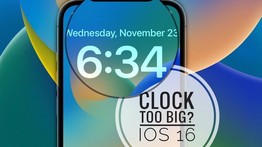 iTricks_org's tweet image. Clock Too Big on iPhone after iOS 16 update? Here is what you can do to improve this!
iphonetricks.org/clock-too-big-…

#iOS16 #iOS161 #iOS1611 #Clock #Widget #LockScreen #Size #Big #Large #Huge #HowTo #Fix #Tips #Tricks #Settings