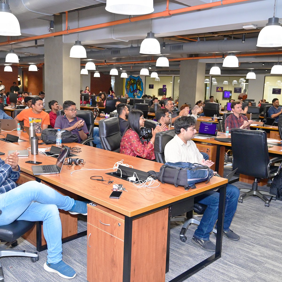 Contentstack's tweet image. There are few things more satisfying than watching innovative minds in action. 🧠  #GoComposable #LifeAtContentstack