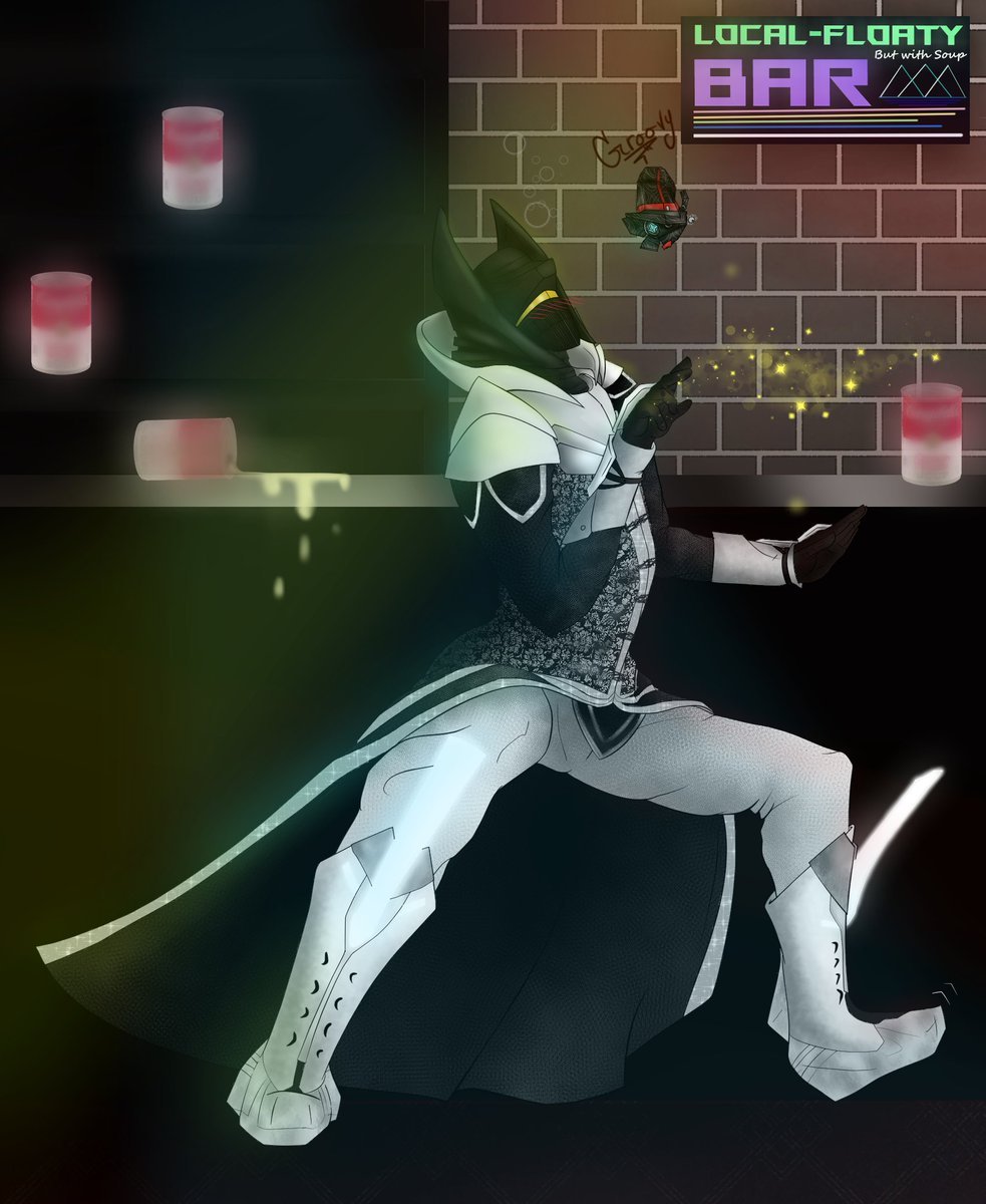 Drew my friend's Guardian (Soup) for his 21st Bday.