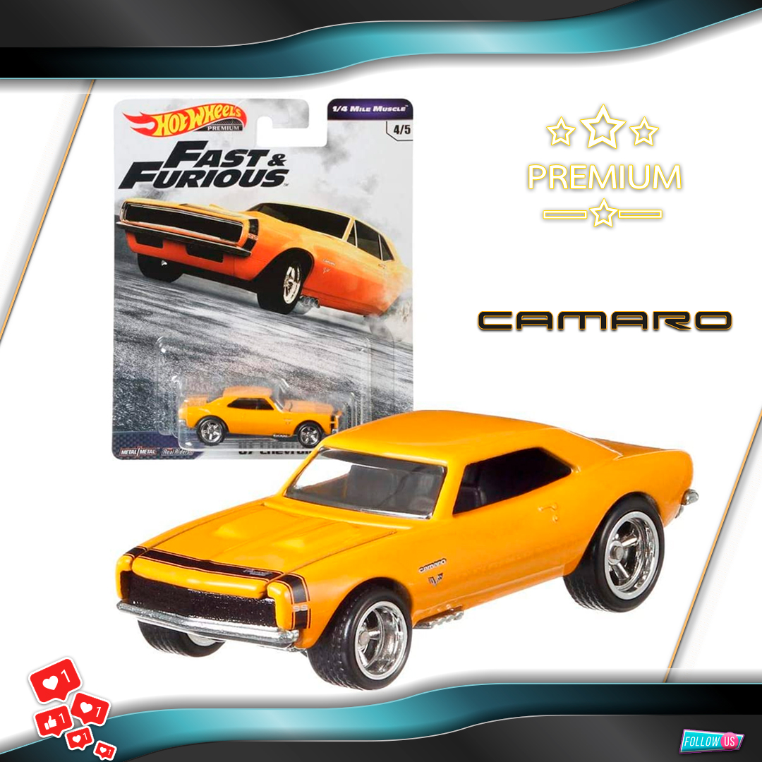 carsfastfurious's tweet photo. ▶ HOT WHEELS FAST & FURIOUS PREMIUM ◀
🚗Modelo: 1967 #Chevrolet #Camaro
📐Escala: 1:64 (#Mattel)
🎬Pelicula: #fastandfurious 6 (2013)
#hotwheels #chevy #124scale #escala124 #diecast #musclecars #cars #69chevy
🎁Comprar /💰Store / 📦Detalles ➡ https://t.co/qFz5PTIpZ7 https://t.co/E8rMXQd4lM