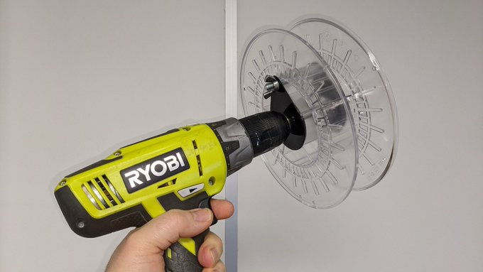 <a href="/GuildOfMakers/">#MakersHour</a> A3 Most of my tools are somewhat powered, what I am working on is improved #cnc #automation - #sensing,  #networking, even #AI, to improve reliability and quality. I'm making a standalone #filament winder, currently use a cordless drill!  #MakersHour