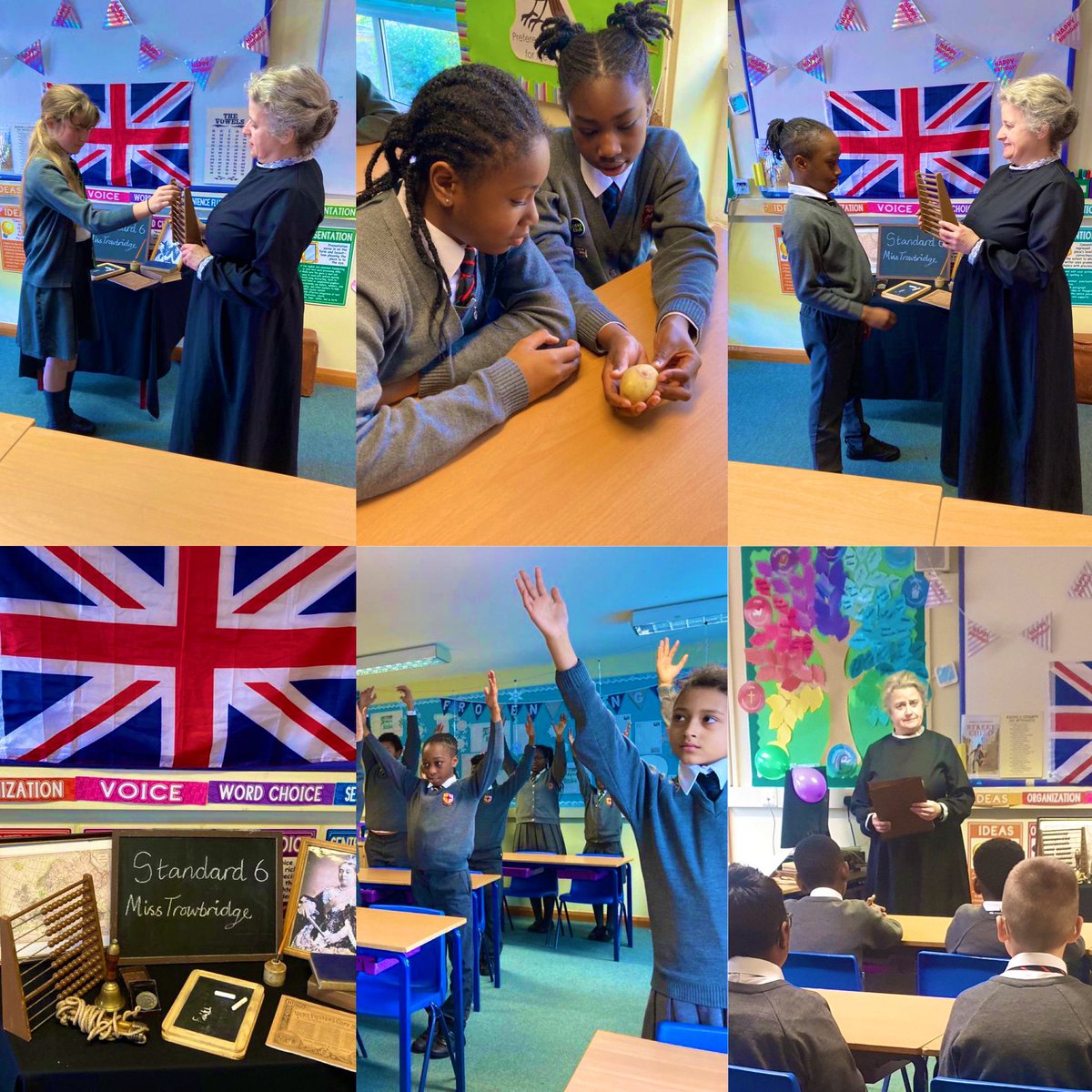 Year 6 stepped back in time and experienced what school was like as a child in Victorian times. Thank you <a href="/Freshwater_TIE/">Freshwater Theatre</a> for such a memorable and enjoyable experience. The children had an amazing time