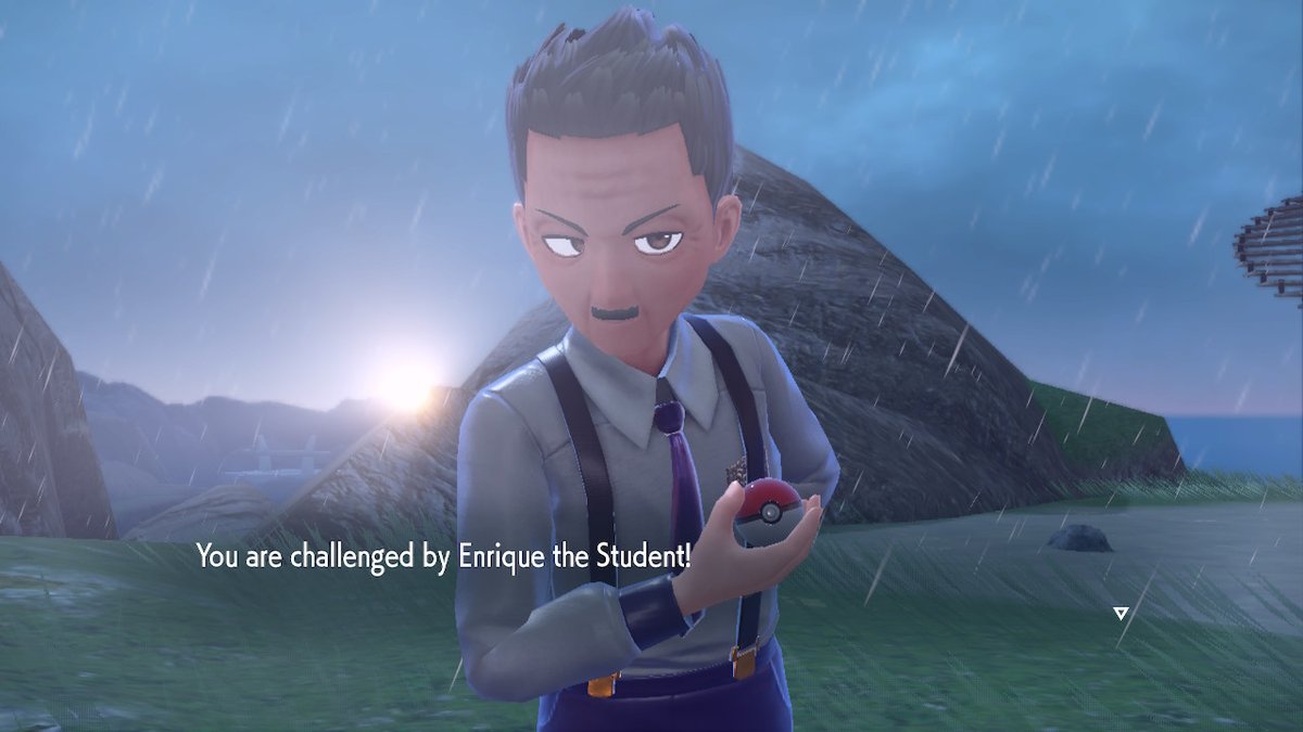 GamingwithVon's tweet photo. sir, who are you                            looking at? #PokemonScarletViolet #NintendoSwitch https://t.co/FPQdJNAe8s