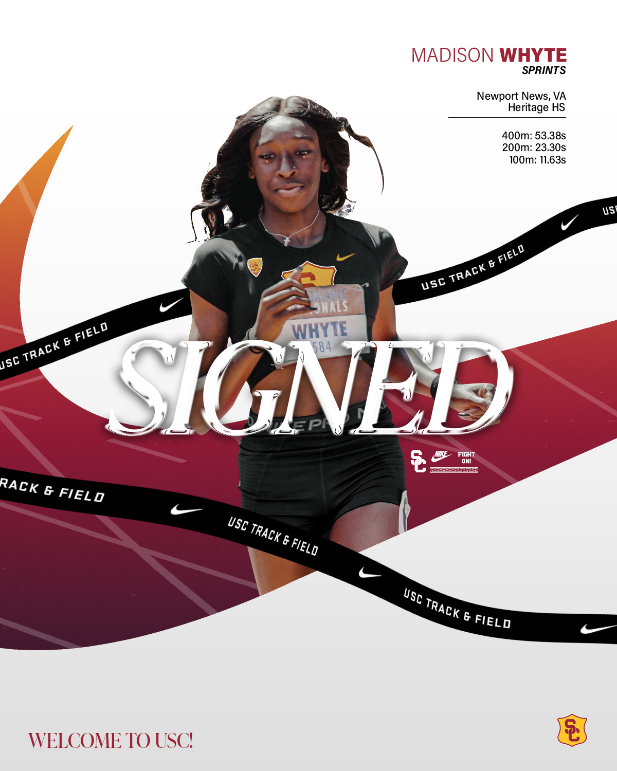 USC Track & Field / XC on Twitter to the TrojanFamily