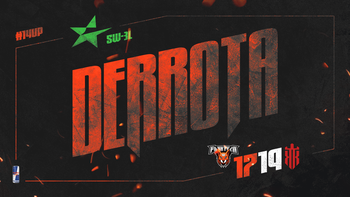 Infelizmente não conseguimos a quarta vitória seguida, mas o esforço foi evidente! 🦊

Caímos por 17:19 e terminamos o dia com 5 vitórias na <a href="/ESEA/">ESEA League</a> Advanced!

Estamos de regresso na sexta-feira!

#14UP