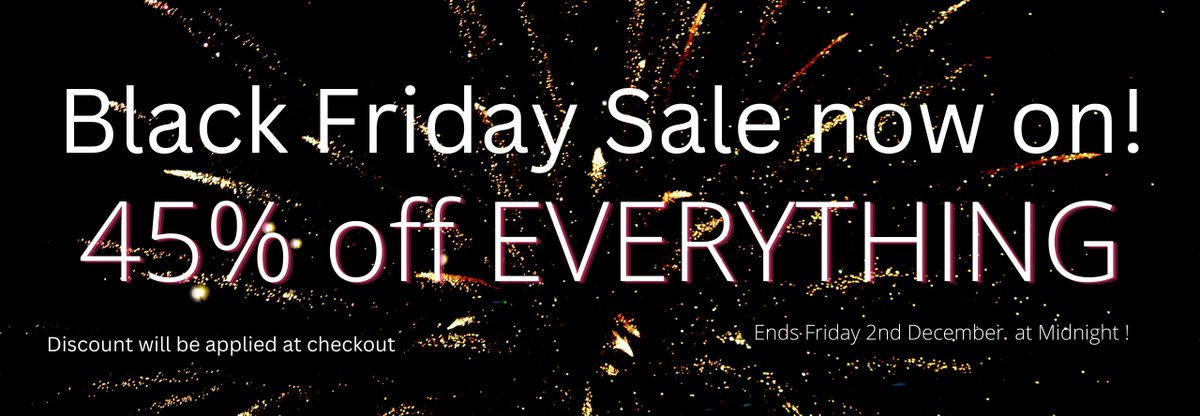 Sorry I have been REALLY quiet 🙈🙈🙈 but this is worth waiting for . Black Friday sale is now on !!!! Ends 2nd December 
Shop now bit.ly/3EvFSiB
#blackfriday #sale #bargain #nailsale