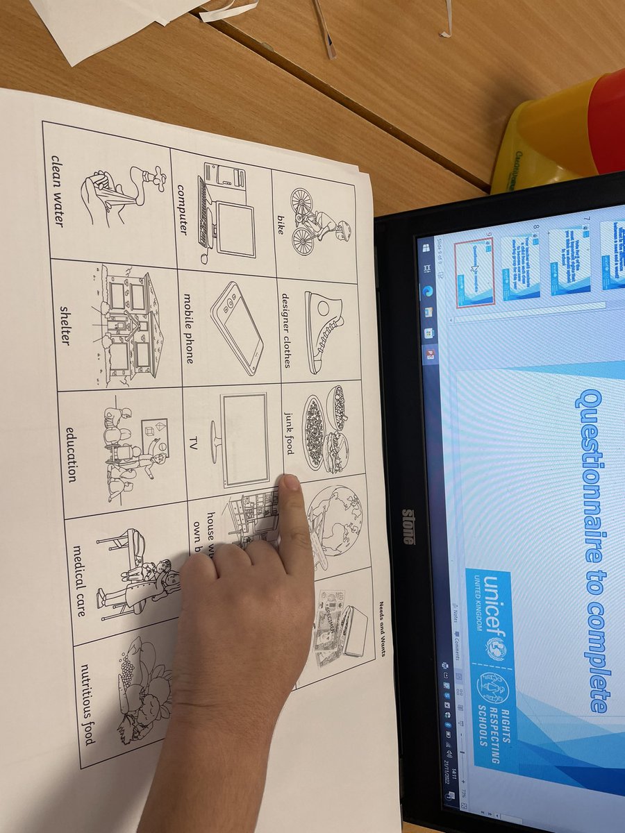 GaskellPrimary's tweet photo. Year 2 have been discussing their human rights. We voted for our top 5 that we think are the most important to uphold in school to help make our school charter. After that, we discussed the difference between a ‘need’ and a ‘want’. @GaskellRRSA https://t.co/7MULxQxEWL
