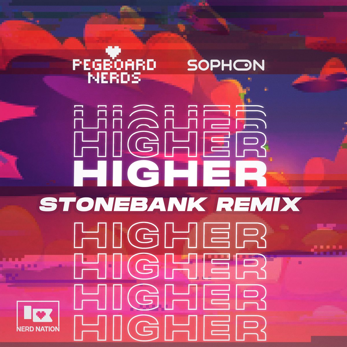 PegboardNerds's tweet image. HIGHER remixes out now. Amazing job by @StonebankMusic @OxloMusic @RayhemUK #nerdnation