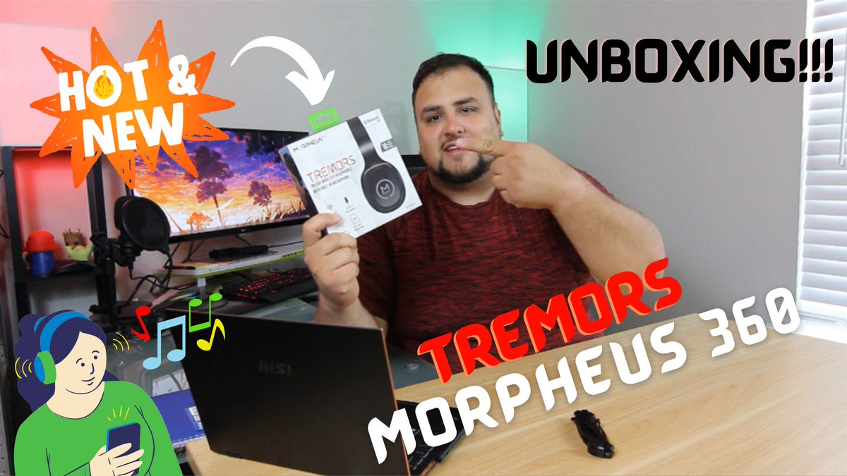 UNBOXING VIDEO ALERT!

Got my hands on the Morpheus 360 Tremors Wireless Headphone HP4500.
Watch the full unboxing video of this cool stuff here: youtu.be/jug4rt0nruM

#milkytech #headphones #morpheuswireless #bluetoothheadphones #morpheus #morpheusHP4500