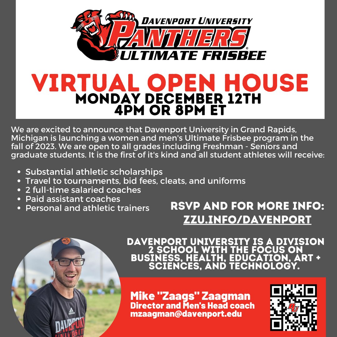 Davenport Ultimate Frisbee tweet media